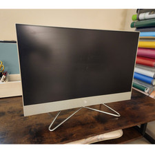 HP All-in-One Desktop Computer Silver Built-in Camera  Speakers USB HDMI