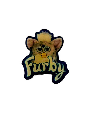 Pin Furby Original Sammeln Metall Vintage Retro selten