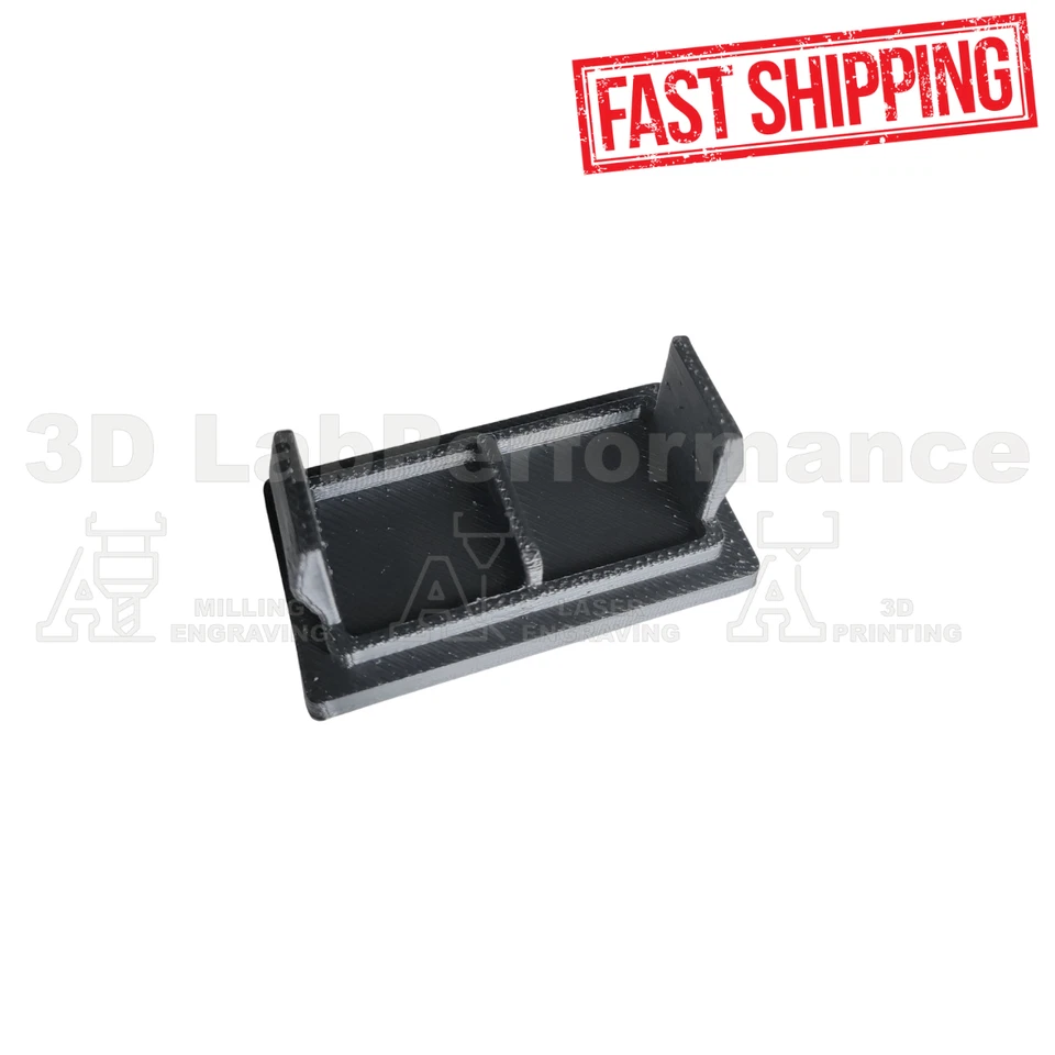 Cubierta de enchufe con orificio para consola central, plástico negro para Toyota Corolla 1984-1987 Foto 2 de 3