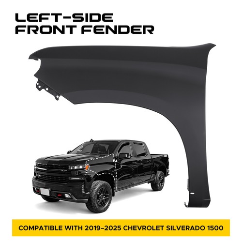 Fender For 2019-2026 Chevrolet Silverado 1500 2022 Silverado 1500 LTD Front Left
