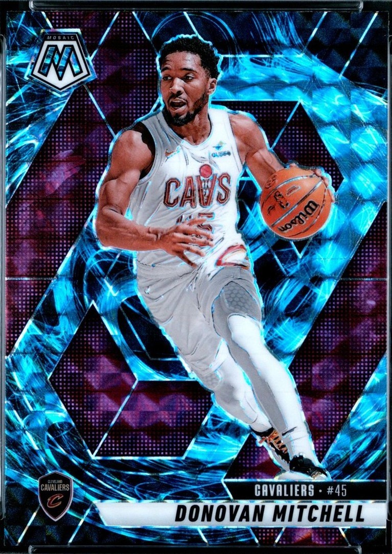 2024-25 Panini Mosaic - Donovan Mitchell #102 Genesis Mosaic Prizm