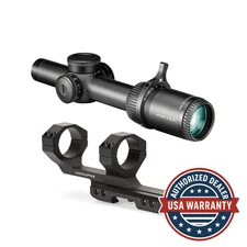 Vortex Strike Eagle 1-8x24 FFP EBR 8 MOA Riflescope Cantilever Mount ELITE