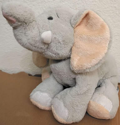 Webkinz Velvety Elephant Plush No Code Gray Stuffed Animal Toy Ganz