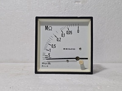 Selco Megaohmeter VDE Reg 605