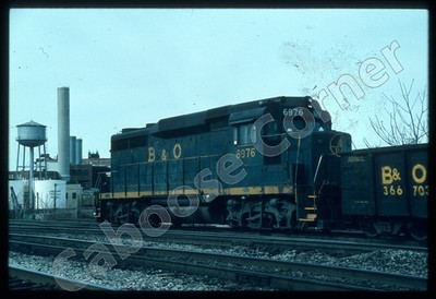 B&O Railroad 6976 First Street Dayton OH 3-14-82 Original Kleinbilddia (7008)