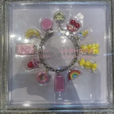 Museum of Ice Cream Sephora Collection Lip Gloss Lucite Mini Charms Bracelet NIB