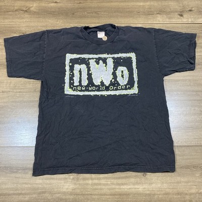Vintage 1998 New World Order WCW (NWO) Authentic Beautifully Faded Glow Xl Tee