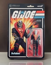 GI Joe Destro Weapons Supplier Super 7 Hasbro Reaction Action Figure NEW