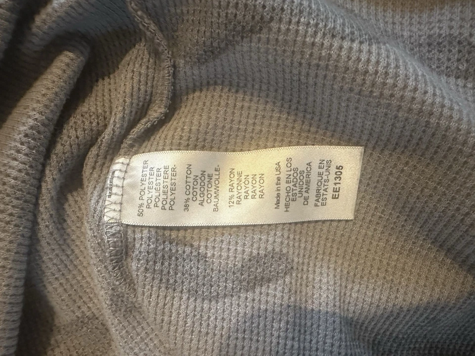 Женский вязаный топ Michael Stars с камуфляжным принтом и воротником-хомутом с длинным рукавом L - Изображение 4 из 4