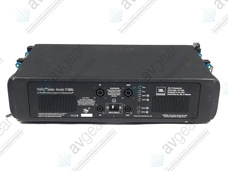 JBL VT4886 Subcompact Passive 3-Way Line Array Speaker (C2052-88) - Image 4 of 4