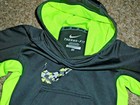7P !WOW! Boys 2T NIKE Logo Swoosh Therma Fit Pullover Hoodie Hooded Sweatshirt — photo 2