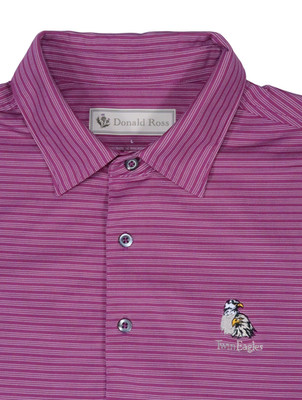 DONALD ROSS GOLF mens Large Twineagles Twin Eagles Country Club performance polo