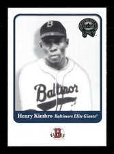 2001 Fleer Greats of the Game #39 - Henry Kimbro