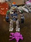 Vtg 1993 TMNT Robotic Bebop w/purple Gun NICE Chrome Nice JOINTS AWESOME SHAPE