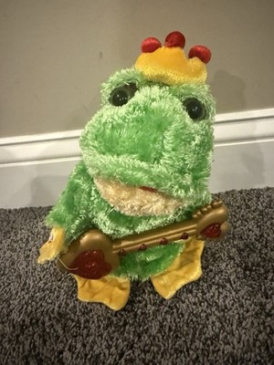 Vintage Dan Dee Dancing, Singing Frog  ONLY YOU  ANIMATED