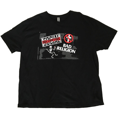 Bad Religion first ever Live Show with Social Distortion 2024 Tour size 2XL