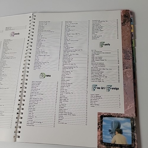 1988 RCA COLUMBIA PICTURES HOME VIDEO GUIDE VHS 126 PAGE SPIRAL MOVIE CATALOG - Picture 7 of 24