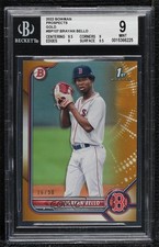 2022 Bowman Prospects Gold Border 16/50 Brayan Bello #BP-107 BGS 9 MINT 0zw1