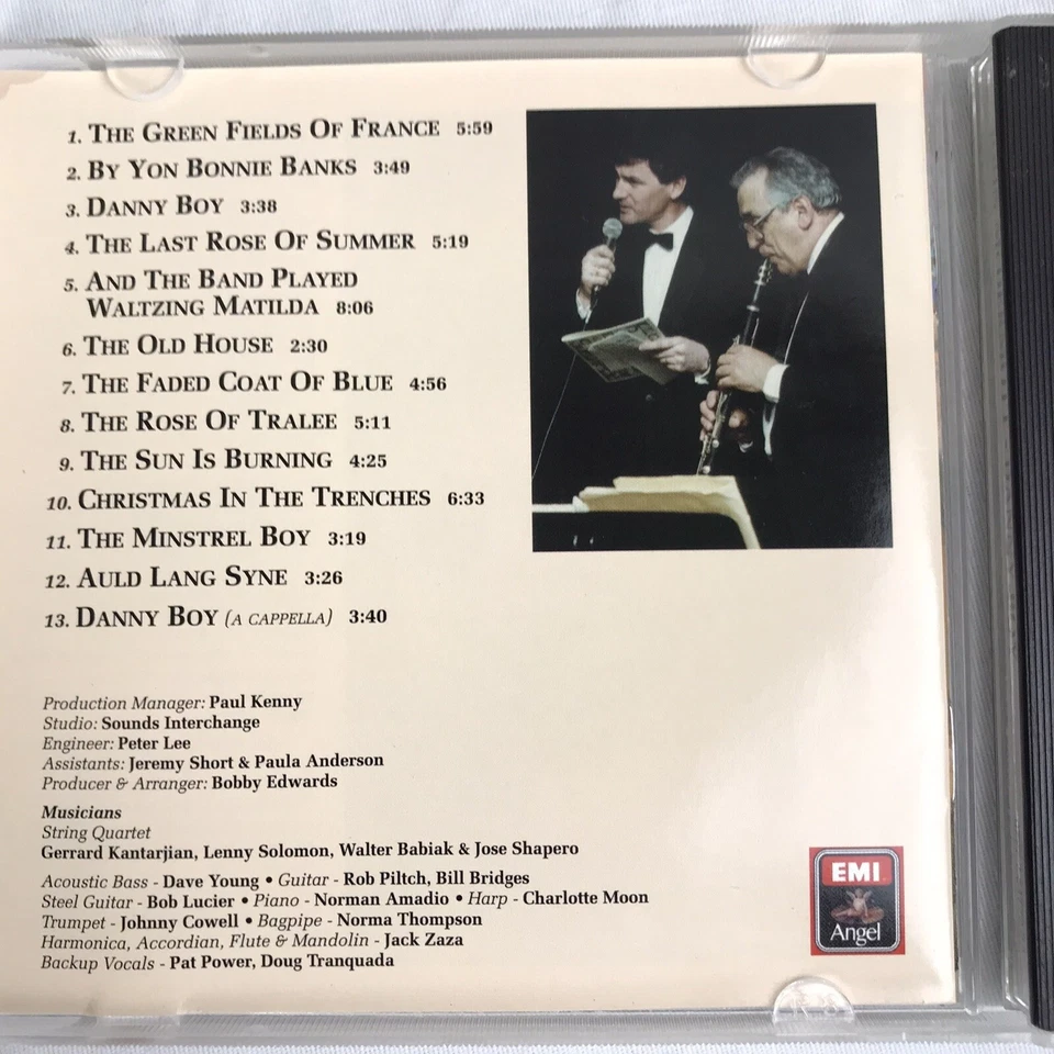 John McDermott Audio CD Celtic Folk Danny Boy альбом традиционный классический - Изображение 4 из 4