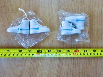 2-PAIRS ~ ''LIKE MIKE'' 2002 Movie ~ NIKE ~ Mini Promotional Shoes ~ Lil Bow Wow