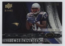 2008 Upper Deck Icons NFL Chronology Silver 475/750 Randy Moss #CHR40 HOF 12xq