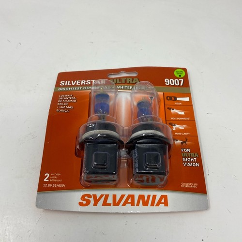 SYLVANIA SilverStar Ultra 9007/HB5 Halogen Bulbs 2-Pack Clear