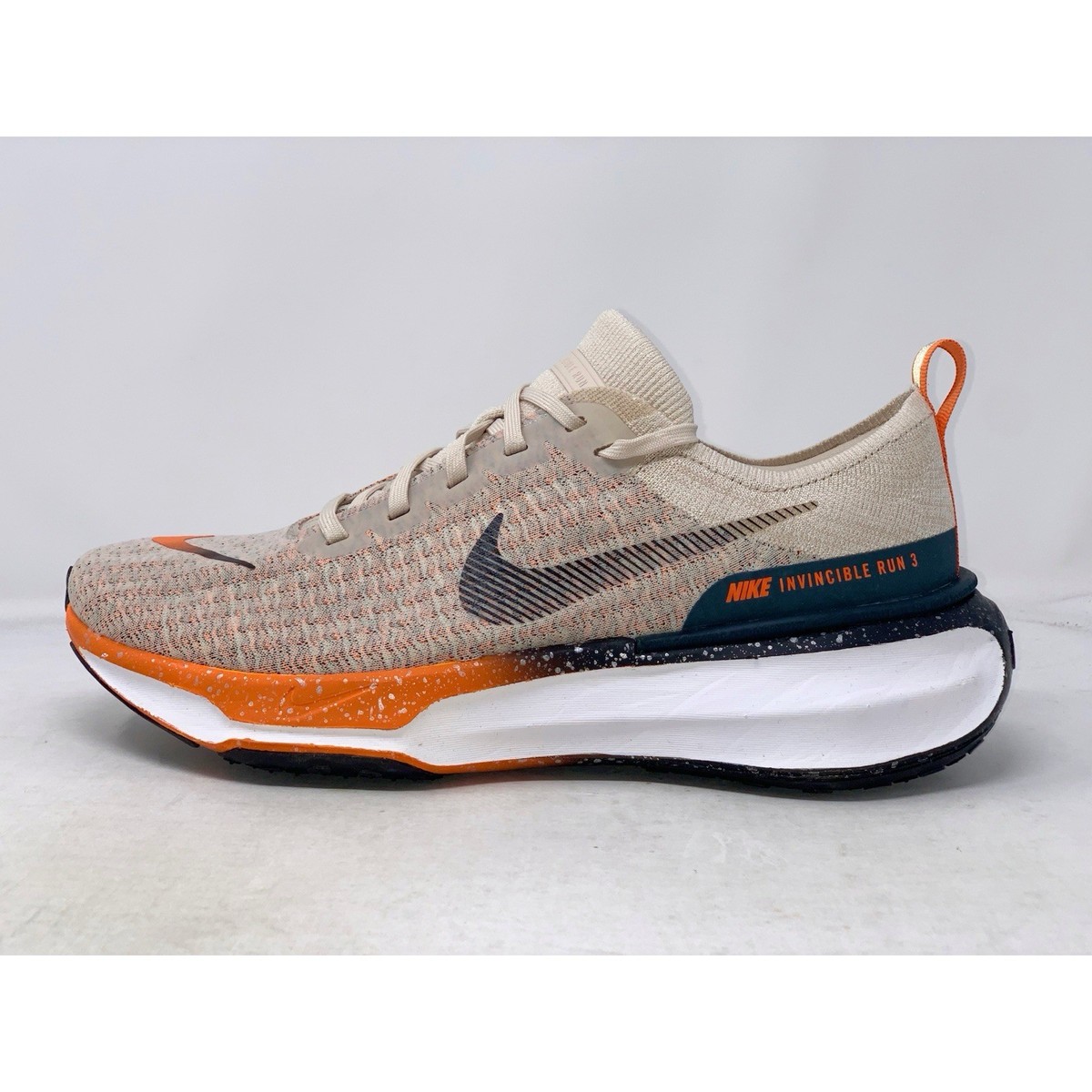 Nike ZoomX Invincible Run Flyknit 3 Oatmeal Tan Sneakers, Size