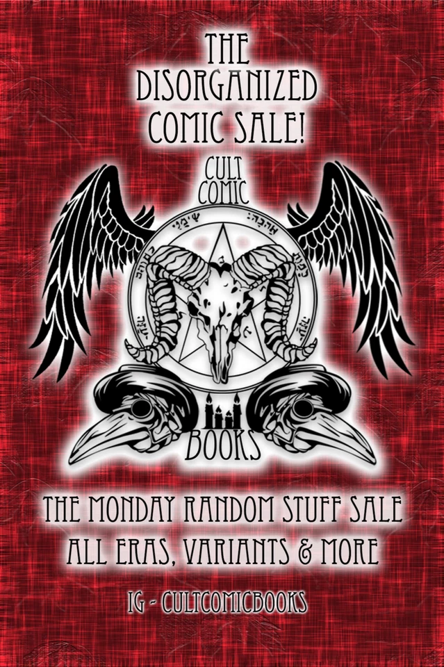 The Monday Disorganized Comic Sale