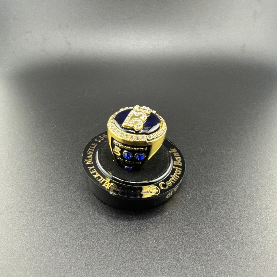 Mickey Mantle 6th Member 500 Home Run Club Replica Ring! Drillers stadium promo. - Image 4 of 4