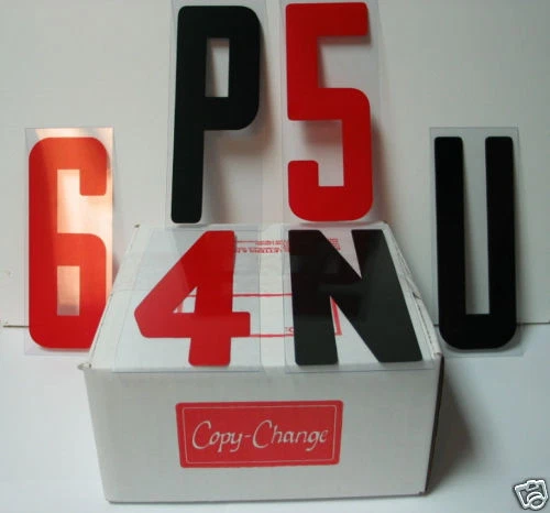 COPY CHANGE™ 8 inch Outdoor Portable Marquee Changeable Sign Letters 300 piece set