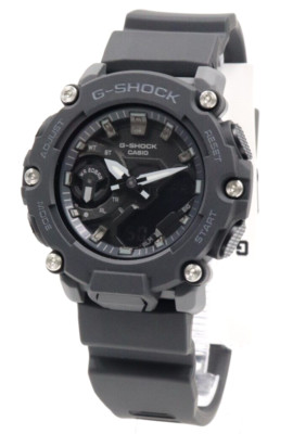 New Casio G-Shock Urban Outdoor Monochromatic Ana-Digi Black Watch GMAS2200-1A