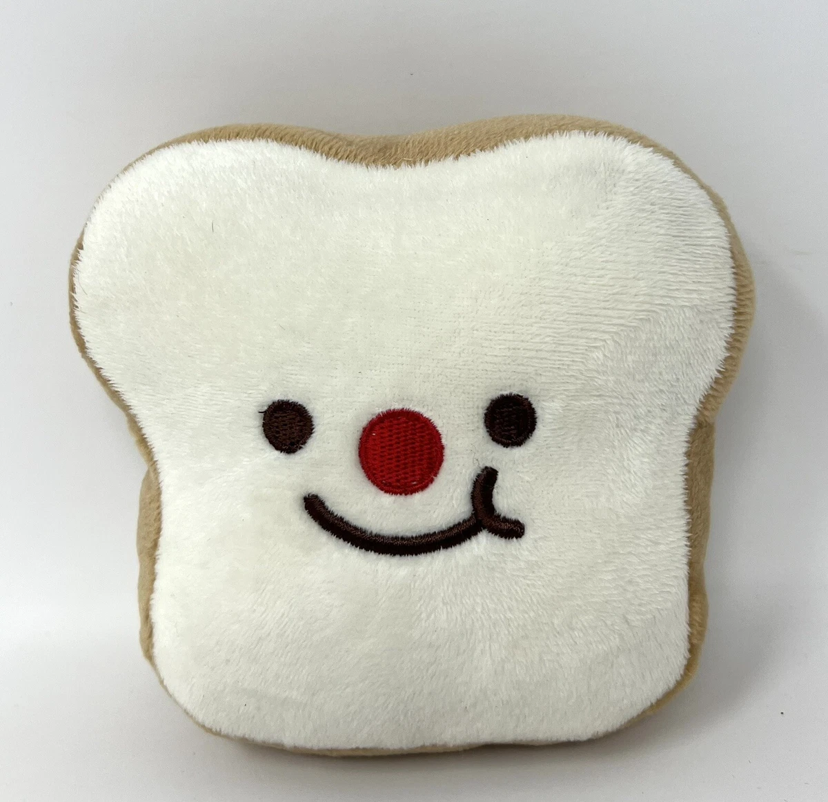 Artbox Toast Do Not Eat Plush Stuffed Animal Soft Toy Bread