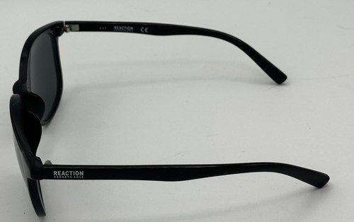 Kenneth Cole Reaction Sunglass Round Black Plastic, Mirror Lens KC1275. 1C - Picture 10 of 12