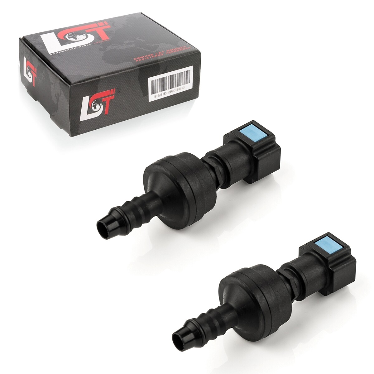 2x Quick Coupling Fuel Line Passage Valve 7.89x8mm for AUDI TT