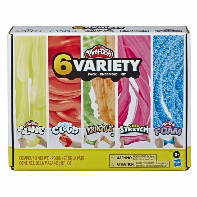 Play Doh Slime Variety 6 Pack E8796 For Sale Online Ebay
