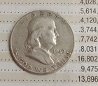 SILVER 1949 S FRANKLIN HALF DOLLAR TP-5533