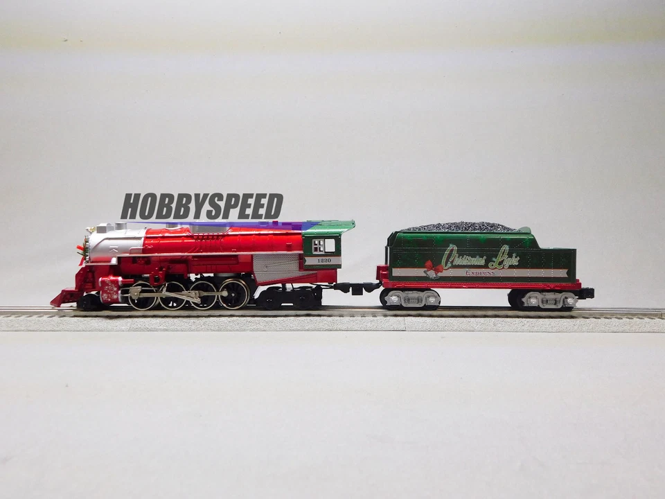 LIONEL CHRISTMAS LIGHT EXPRESS LIONCHIEF STEAM LOCOMOTIVE O GAUGE 2123100-E NEW - Image 4 of 4