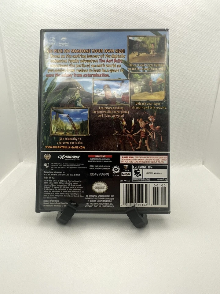 The Ant Bully (Nintendo GameCube, 2006) Game & Manual W/ Ticket  - Tested - Image 2 of 4