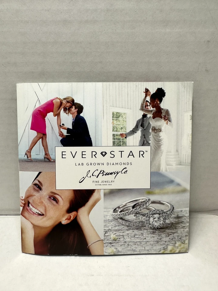 SK9 Lab Grown Diamond Wedding Band Ring Sz 6 - Round Brilliant - I1 Clarity - Image 3 of 4