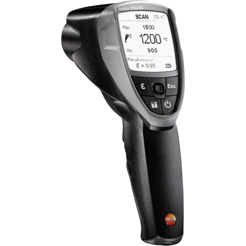 testo 835-T2 Termometro a infrarossi Ottica 50:1 -10 - +1500 °C Misurazione a
