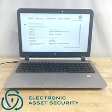 HP ProBook 450 G3 i5-6200u 2.30GHz 8GB RAM no drive 