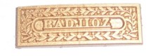 Peninsular War Army Gold Medal Clasp Ribbon Bar Wellington BADIJOZ Battle Spain