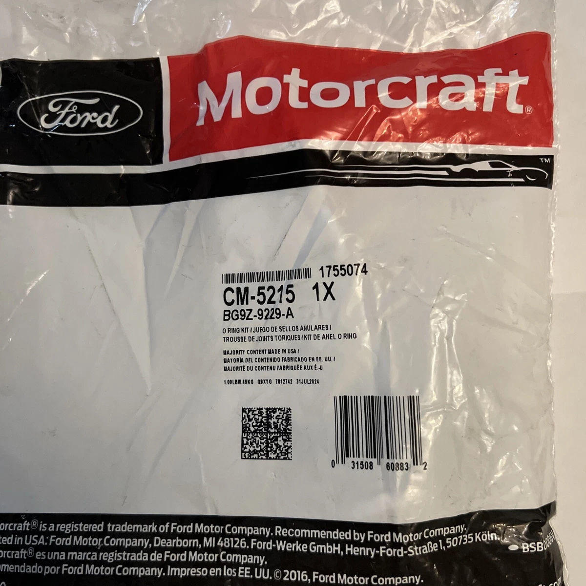 エス Genuine Ford Injector O-Ring BG9Z-9229-A CM5215 | eBay