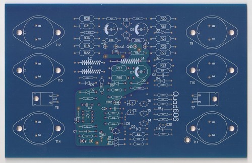 Quad 606 Current Dumping 140w Amplifier Pcb One Piece 1pc Ebay