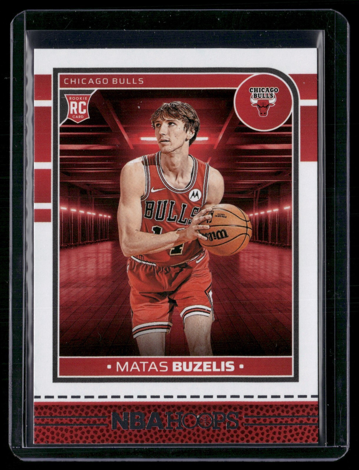 Matas Buzelis - 2024-25 Hoops - Base #241 - Rookie - Chicago Bulls