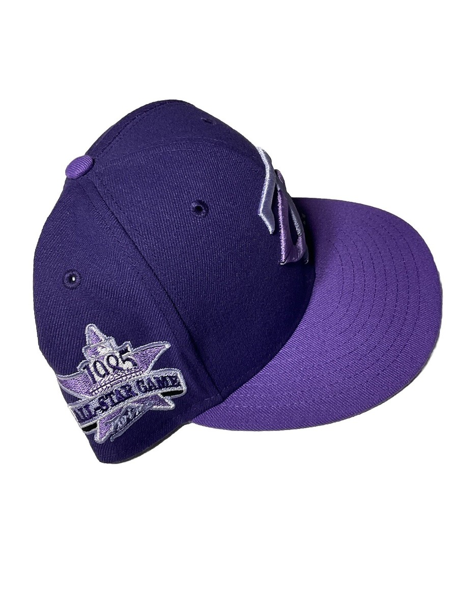 応援グッズ GAME CUSTOM NEW 59FIFTY YG LOGO 8 Men's New Era Black 2025 All-Star Game Allover Logos Fitted