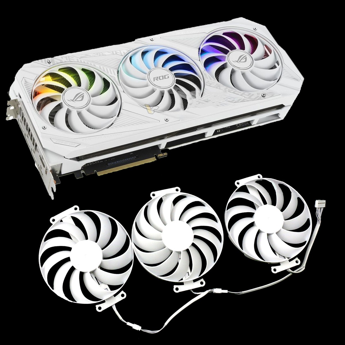 strix rtx 3090 asus 3080 rog strix white