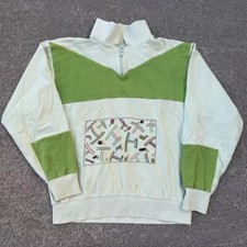 vintage women s 1980s quarter zip top