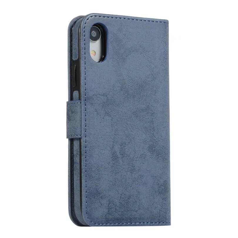 Removable Wallet Case Leather Flip Cover for iPhone 16e/15/14/13/12/11 XR SE 8 - Image 4 of 4