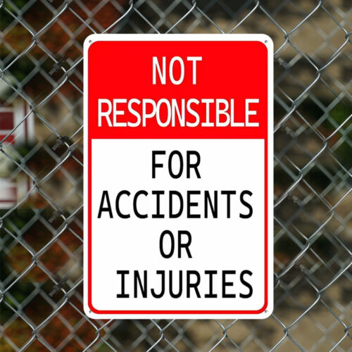 Metal Warning Tin Sign Rectangular Iron Painting Wall Home Bar Decor30x40cm - Picture 2 of 21